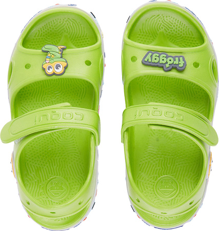 Sandały dla dzieci Coqui Yogi zielone 8861-632-1546A
