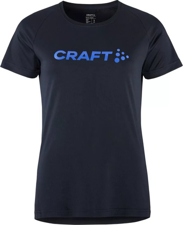 Damska koszulka z krótkim rękawem Craft CORE ESSENCE LOGO TEE W rozmiar XL