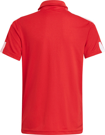 Koszulka dla dzieci adidas Squadra 21 Polo czerwona GP6423