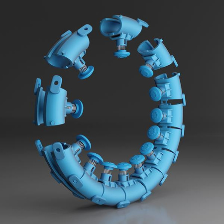 Zestaw hula hop z wypustkami i obciążnikiem HMS hhw01 niebieskie pas wyszczuplający br163 czerwony