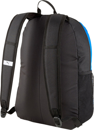 Plecak sportowy szkolny miejski Puma teamgoal 23 Backpack niebiesko-czarny 76854 02