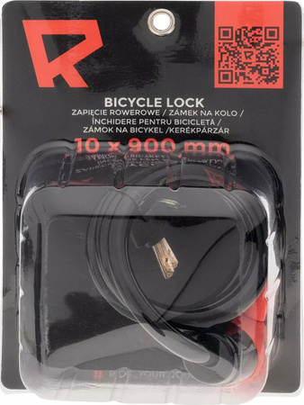 Zapięcie Radvik FEDERLOCKER 10X900 black/tangerine tango