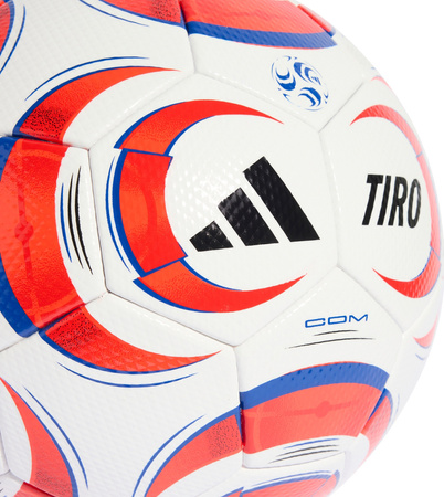 Piłka nożna adidas Tiro Competition biało-czerwona JW1534