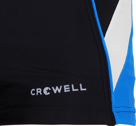 Spodenki kąpielowe dla chłopca Crowell Frankie czarno-niebieskie kol.1