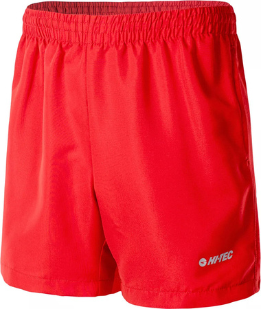 Spodenki dziecięce sportowe Hi-tec Matt Jr treningowe czerwone rozmiar 158