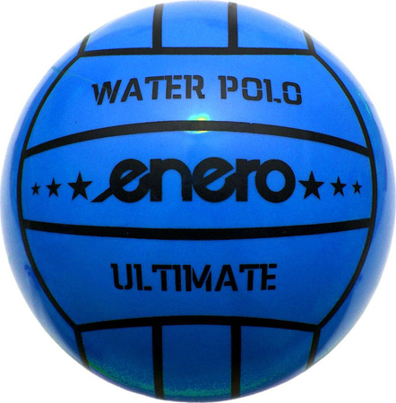 Piłka siatkowa do siatkówki gumowa Enero water polo niebieska 1012476