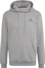 Bluza męska adidas Stadium Fleece Badge of Sport Hoodie szara HC5869