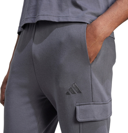 Spodnie męskie adidas AOP Colourblock szare JM1716