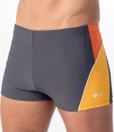 Męskie bokserki kąpielowe Aquawave HELDER forget iron/puffin's bill rozmiar L