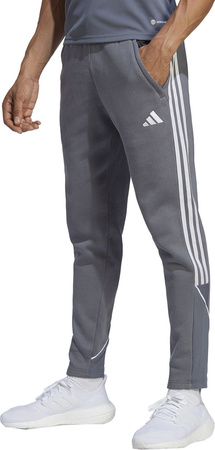 Spodnie męskie adidas Tiro 23 League Sweat Tracksuit Bottoms szare HZ3019