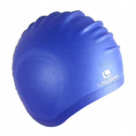 Czepek pływacki Legend Ucho srebrny