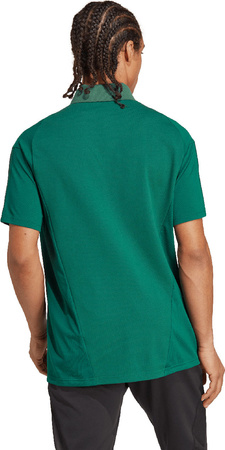 Koszulka męska adidas Tiro 23 Competition Polo zielona HU1345