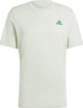 Koszulka męska adidas Essentials Single Jersey Embroidered Small Logo Tee jasnozielona IX0119
