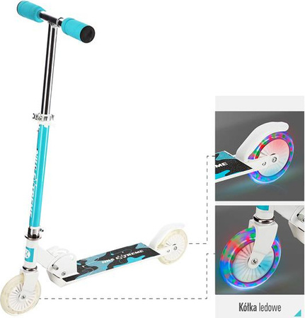 Hulajnoga Nils Extreme HD505 miętowa