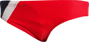 Slipy kąpielowe kąpielówki Aqua-speed Bartek czerwono granatowo białe 64 402