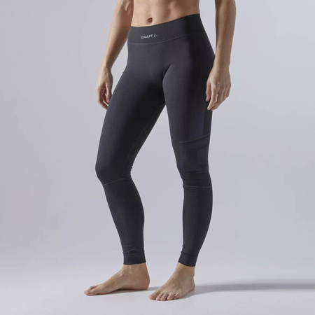 Damskie legginsy termoaktywne Craft ACTIVE INTENSITY PANTS W black/asphalt rozmiar L