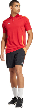 Koszulka męska adidas Tiro 24 Competition Polo czerwona IR7563