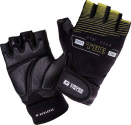 Rękawiczki kulturystyczne treningowe fitness IQ Louise rozmiar M