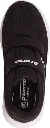 Buty sportowe dla dzieci Lotto Connect VL czarno-białe 2600820K 1110