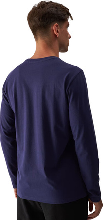 Koszulka męska Longsleeve 4F M375 granatowa 4FWMM00TLONM375 31S