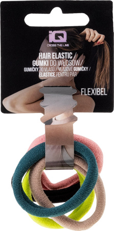 Gumki Do Włosów Flexibel beige/seledine/navy/black/pink rozmiar uniwersalny