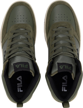 Buty męskie Fila Rega S mid oliwkowe FFM0367 60017