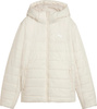 Kurtka damska Puma ESS Hooded Padded ecru 685231 87