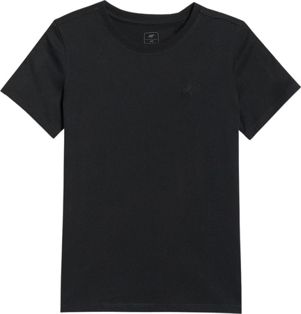 Koszulka dla dziewczynki 4F F2332 czarna 4FJWMM00TTSHF2332 20S