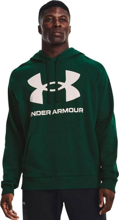Bluza męska Under Armour Rival Fleece Big Logo HD zielona 1357093 330