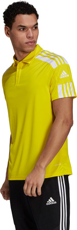 Koszulka męska adidas Squadra 21 Polo żółta GP6428