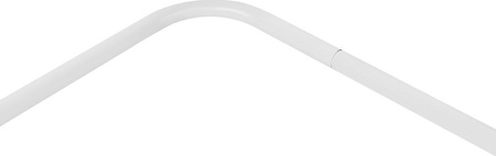 Bramka do piłki nożnej Enero z siatką 182x122x61cm biała