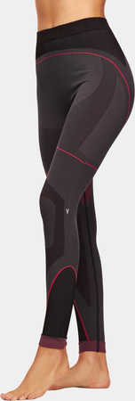 Bielizna termoaktywna damska Alpinus Tactical Mora Set grafitowo-różowa SI8925 - SI8928