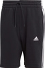 Spodenki męskie adidas Essentials Fleece 3-Stripes czarne IB4026