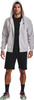 Bluza męska Under Armour Rival Fleece FZ Hoodie jasnoszara 1357111 011