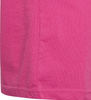 Koszulka dla dzieci adidas Essentials 3-Stripes Cotton Loose Fit Boyfriend Tee różowa IC3639