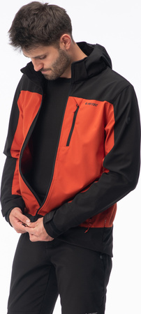 Męska kurtka przejściowa softshell Hi-tec Nikko membrana 10000mm rozmiar XXL