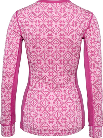 Damska bluza koszulka termoaktywna wełna merino Kari Traa Rose LS rozmiar L