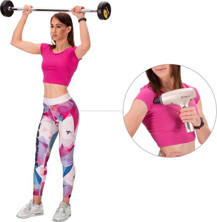 Pistolet do masażu całego ciała HMS PDM3134I złoty