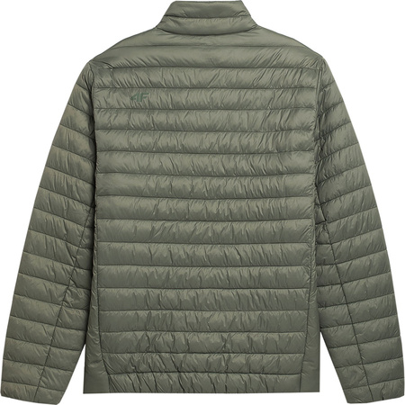 Kurtka męska puchowa 4F M084 oliwkowa 4FSS23TDJAM084 44S