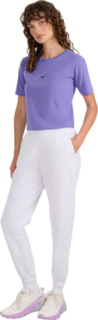 Koszulka damska 4F F2971 fioletowa 4FWAW25TTSHF2971 51S