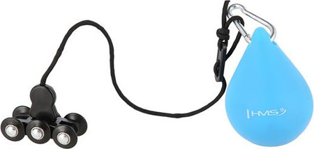 Hula hop z wypustkami i obciążnikiem HMS HHW01 niebieskie