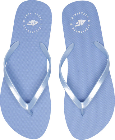 Klapki damskie 4F F064 niebieskie 4FSS23FFLIF064 34S