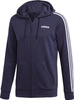 Bluza męska adidas Essentials 3 Stripes FZ FT granatowa DU0471