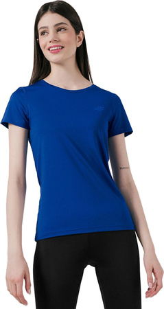 Koszulka damska funkcyjna 4F kobalt H4L22 TSDF352 36S
