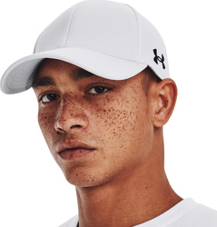 Czapka z daszkiem męska Under Armour Team Blitzing biała 1376702 100