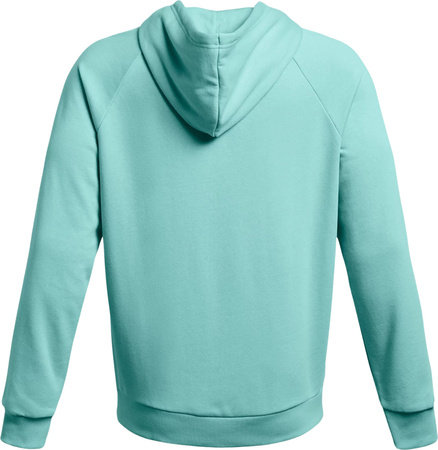 Bluza męska Under Armour Rival Fleece Hoodie miętowa 1379757 482