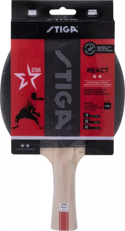Rakieta do tenisa stołowego ping pong Stiga React **