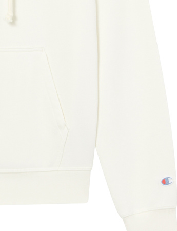 Bluza damska Champion Hooded Sweatshirt kremowa 118160 WW049