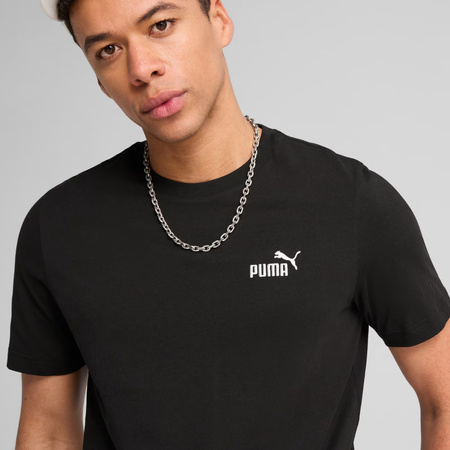 Koszulka męska Puma Ess Small No.1 Logo Tee czarna 682534 01