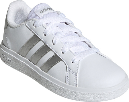 Buty dziecięce adidas Grand Court Lifestyle Tennis Lace-Up białe GW6506